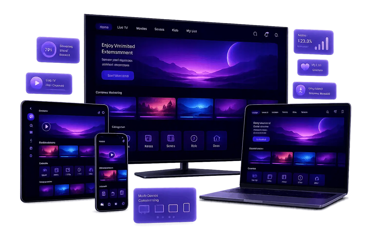 Abonnement IPTV en France compatible Smart TV, Android, iPhone, tablette et PC avec Smarters Pro